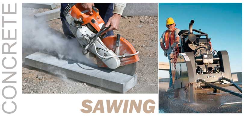 concrete cutting, conrete sawing, core drilling
